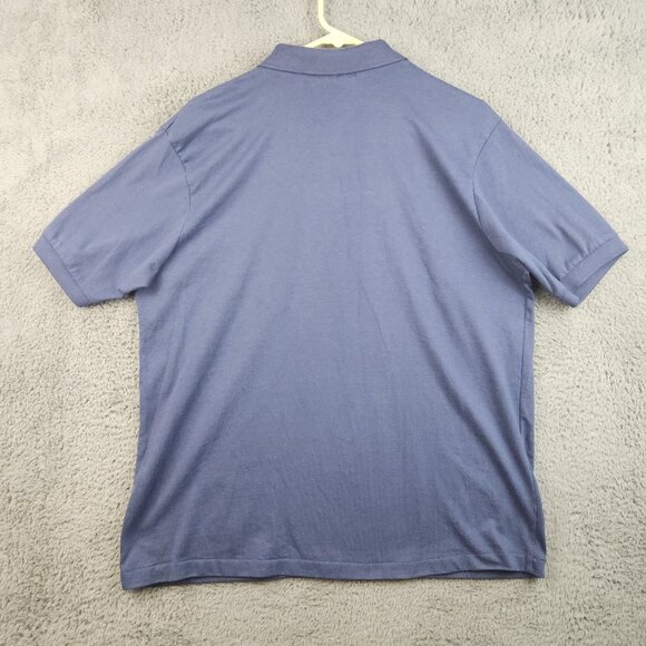 Vintage 90's Pepsi Promo Polo Shirt Mens Extra Large Navy Blue USA Made Beverage - Picture 2 of 9